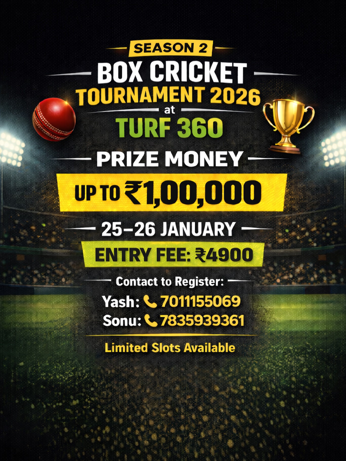 Box Cricket Tournament 2026 photo 1