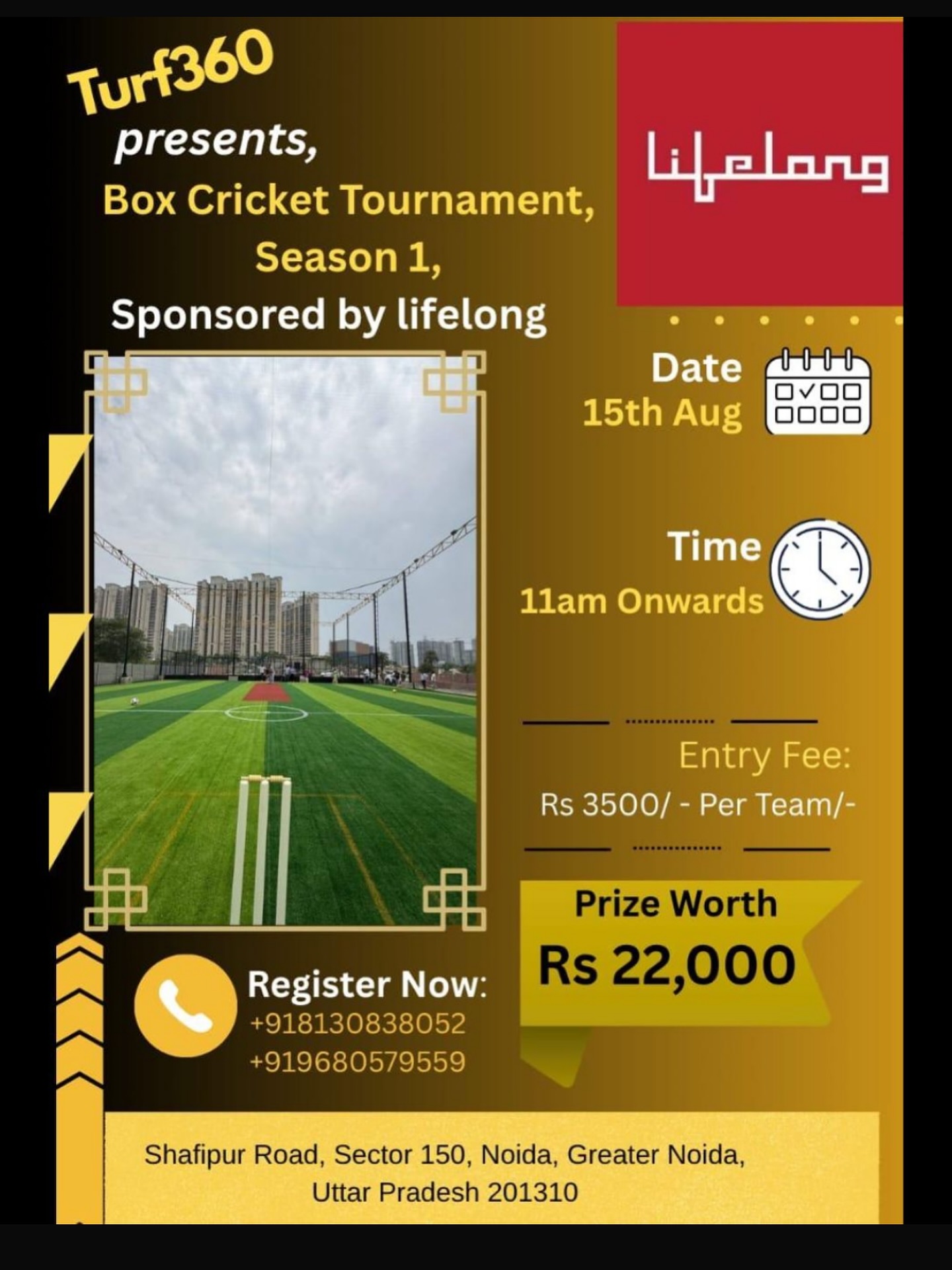 Box Cricket Tournament Season 1 photo 1