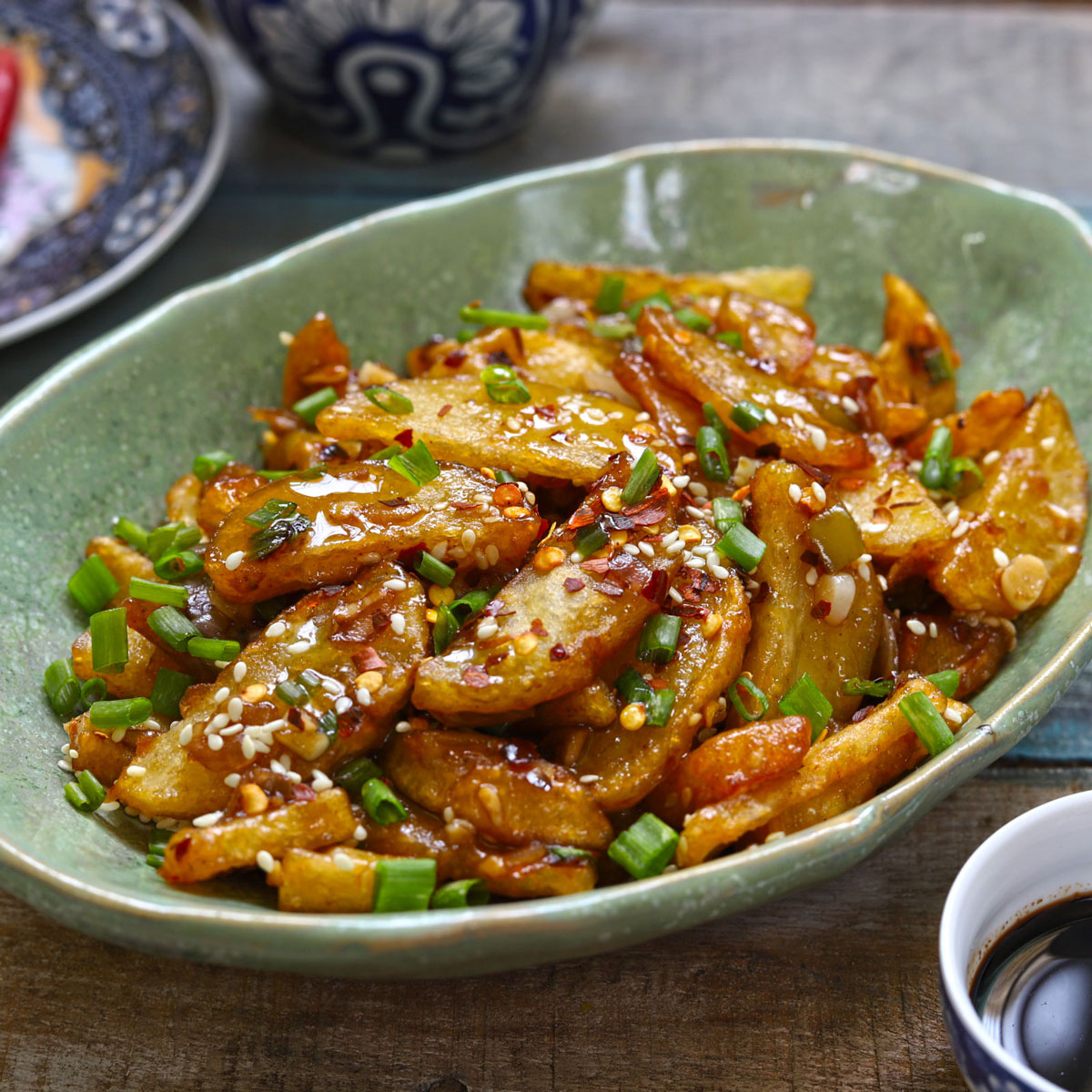 Honey Chilli Potato